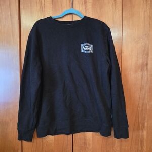Vans Classic Black Crewneck Sweater Unisex